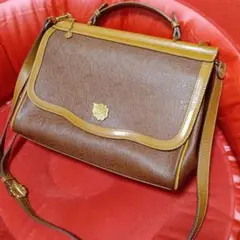 NINA RICCI ショルダーバッグ 브라운