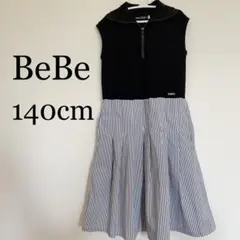 BeBe ノースリーブワンピース 140cm