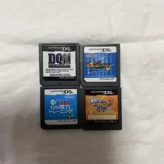 ニンテンドーDSソフト4本セット　DQM イナズマイレブン2など、