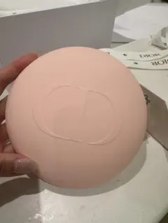 Dior ピンクラウンドポーチ
