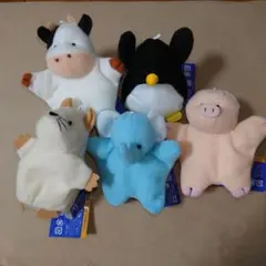 5種 復刻 ニックナックのオテダマネズミとなかまたちマスコット ナムコ