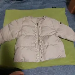 美品　petit main ベージュアウター 80