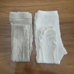 SENSE OF WONDER　レギンス 　ホワイト　80　タイツ　ユニクロ