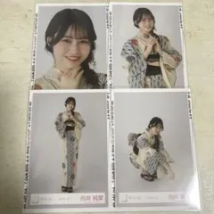 櫻坂46 向井純葉　サイン入り生写真　2025年　浴衣 櫻坂46 向井純葉 2025年 浴衣 生写真 コンプ - メルカリ
