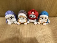 モフサンド 海の生き物にゃん 和 マスコット　全4種