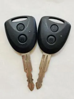 鍵 キー キーレス ダイハツ タント ムーヴ ミラ ミライース　2個セット