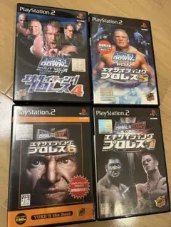 【PS2】エキサイティングプロレス 4本セット
