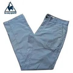 ルコックスポルティフ ゴルフパンツ ブルー W88