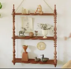 【き42】30 フランス　アンティーク　ナポレオンシェルフ　棚　蚤の市 き42】30 フランス アンティーク ナポレオンシェルフ 棚 蚤の市