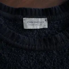 べ*。様 JOHN SMEDLEY アルパカカシミヤネイビーニット M - メルカリ