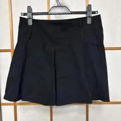 プリーツスカート　黒のサムネイル