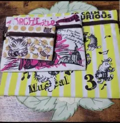 わちふぃーるど　ダヤン　ポーチ 3点セットのサムネイル