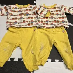 ユニクロパジャマ　ミッフィー　80サイズ　2セット