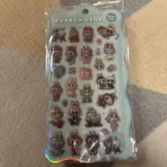 LABUBU ボンボンドロップシール 水なしタイプ 1枚