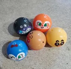 アンパンマン カプセルコロリン クレーンゲーム キャラクター ボール　5個セット