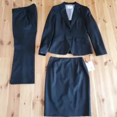 新品未使用　5号　スーツ　濃グレー