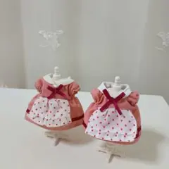 着せ替え服 ２枚セット【中古】ワンピースドレスお母さんサイズシルバニアファミリー