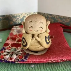 地蔵 お地蔵さん 花 しあわせ 家族 お守り 陶人形 置物 - メルカリ