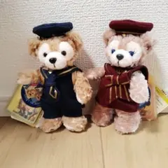ディズニー　ダッフィー　シェリーメイ　ぬいぐるみバッジ　セーラー　2010 新品