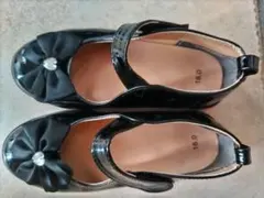 ブラック フォーマルシューズ 18.0