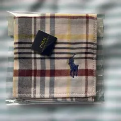 新品 POLO RALPH LAUREN ハンカチ チェック柄