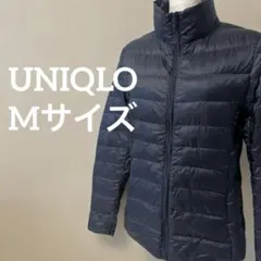 ユニクロ　ウルトラライトダウン　ジャケット　ネイビー　Mサイズ