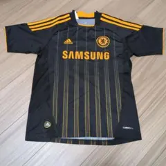 Chelsea adidas シャツ 黒・オレンジ