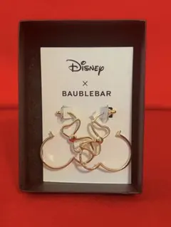 ディズニー Disney×BAUBLEBAR ミニー ピアス フープ 海外限定