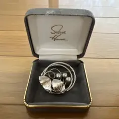 Sigal Hanan銀色ブローチ