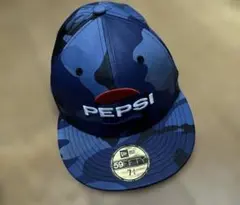 ニューエラ キャップ 59FIFTY ペプシコラボ 迷彩 カモ柄