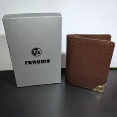 【未使用】renoma　レノマ　 カードケース　定期入れ　箱入り
