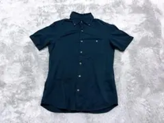 【美品】ニコル 半袖ボタンダウンシャツ 46（Mサイズ）のサムネイル