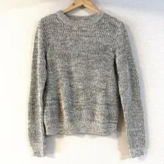 H&M♡ニットセーター♡シンプル♡Mサイズ♡グレー系