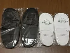 使い捨てスリッパ 4足セット 大人用2足 子ども用2足 個包装