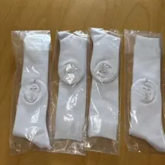 ハイソックス白4点セット