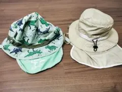 【KLÄNSKÄP・green label relaxing】子供用帽子2セット