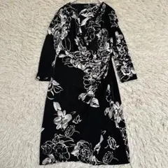 【RALPHLAUREN】 ラルフローレン ワンピース ドレープ 花柄 6P 1