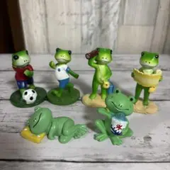 カエル フィギュア 6体セット