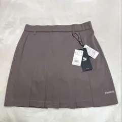 中古】8yards ハチヤーズ ゴルフウェア プリーツスカート グレー