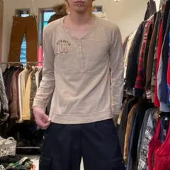 y2k 長袖カットソー