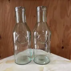 バレンシアグラス　ボトル　デキャンタ　水差し　花瓶　フラワーベース