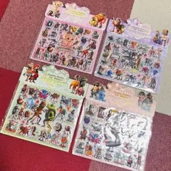 AIモンスター　ぷっくりシール　4枚