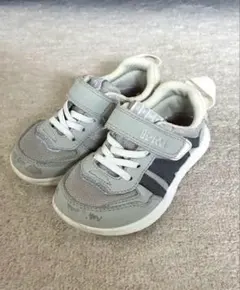 イフミー　スニーカー　グレー　男の子　女の子　15.5cm