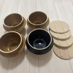 ◆益子焼き 土釜 まとめ売り お茶碗 釜飯 工芸品 焼物 陶器 昭和レトロ④ ◇益子焼き 土釜 まとめ売り お茶碗 釜飯 工芸品 焼物 陶器 昭和