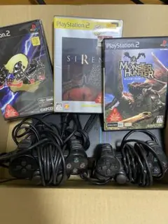 PlayStation2 本体 ソフト セット SCPH-10000 動作未確認