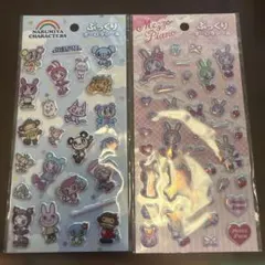 新品未開封　ナルミヤ　メゾピアノ　ぷっくりオーロラシール 2枚セット