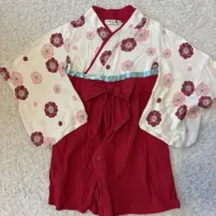 袴 ロンパース 80cm