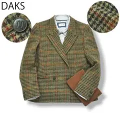 【ヴィンテージ】ダックス DAKS テーラードジャケット ブレザー チェック ♪