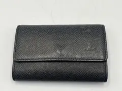 Louis Vuitton タイガ　6連キーケース　ミュルティクレ6 黒