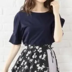 Feroux フェルゥ トップス カットソー ネイビー系 Mサイズ